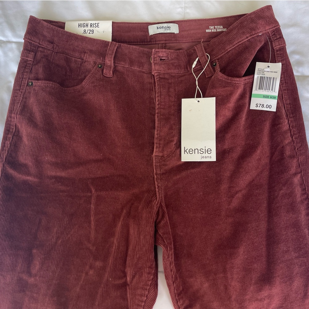 Kensie The Tessa High Rise Bootcut Pants